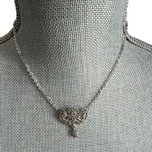 Vintage Judith Jack Sterling Silver & Marcasite Necklace